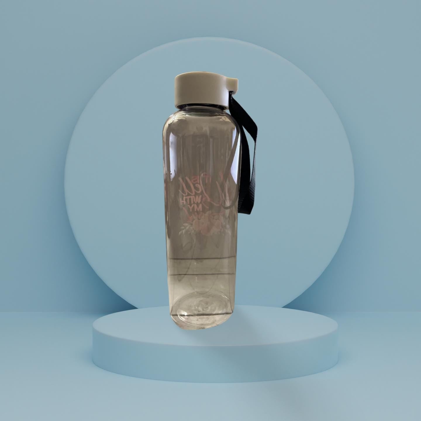 25 oz Plastic Water Bottle- It is well with my Soul