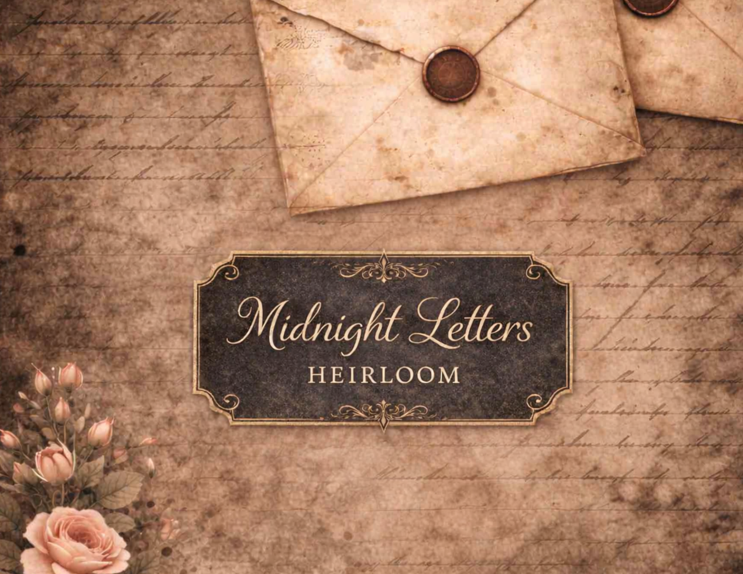 Midnight Letters Heirloom – Romantic Vintage Paper Kit from The Letters Collection
