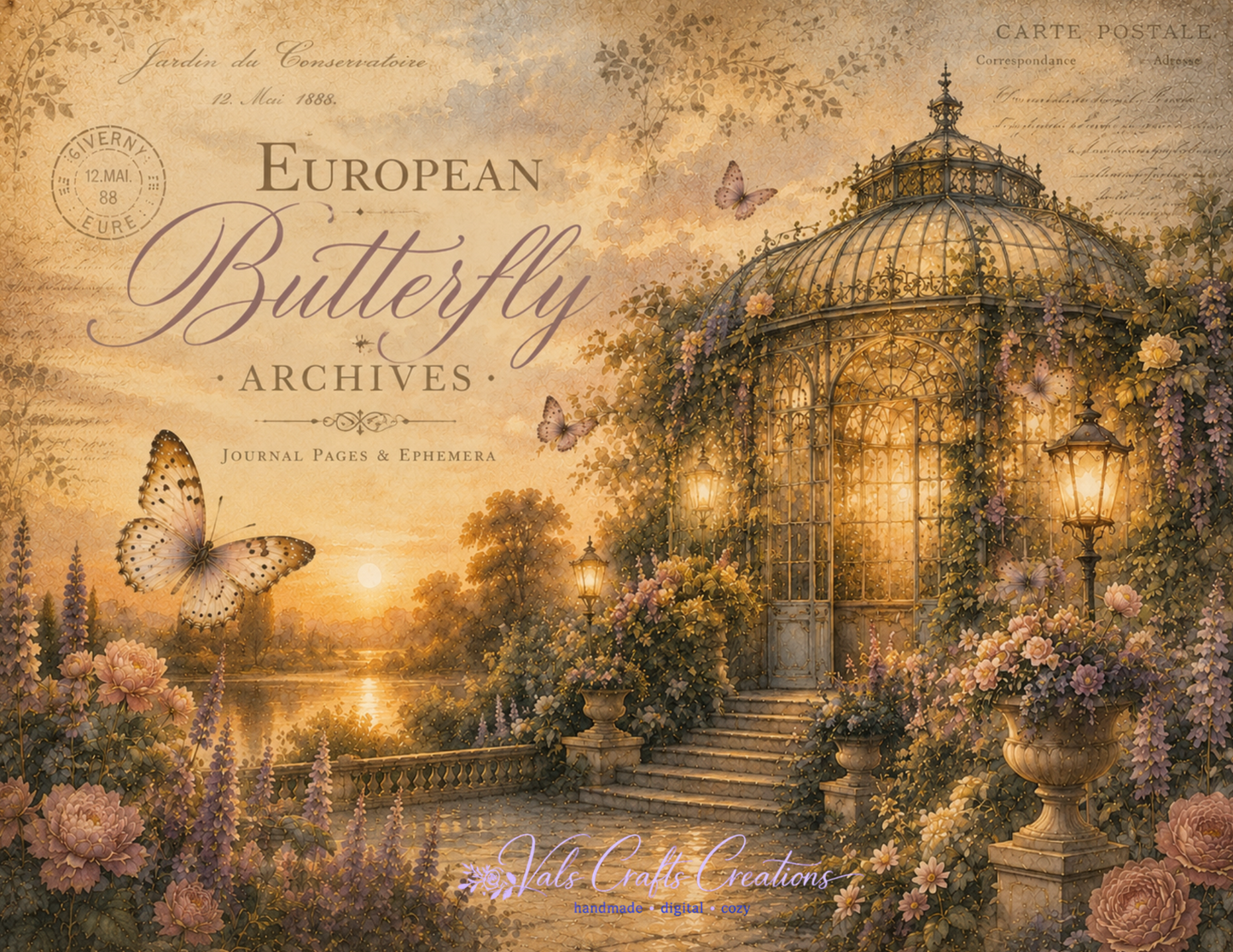 European Butterfly Archives | Romantic Botanical Journal Collection