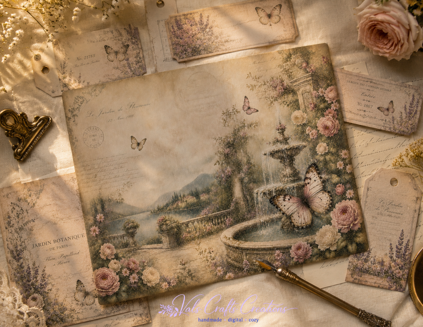 European Butterfly Archives | Romantic Botanical Journal Collection