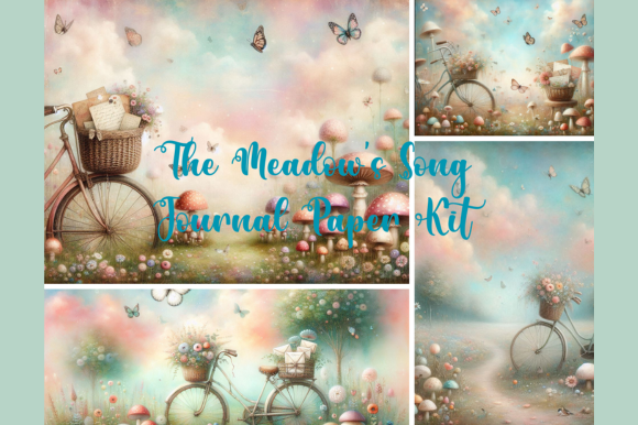 The Meadow’s Song – Printed Journal Paper Kit
