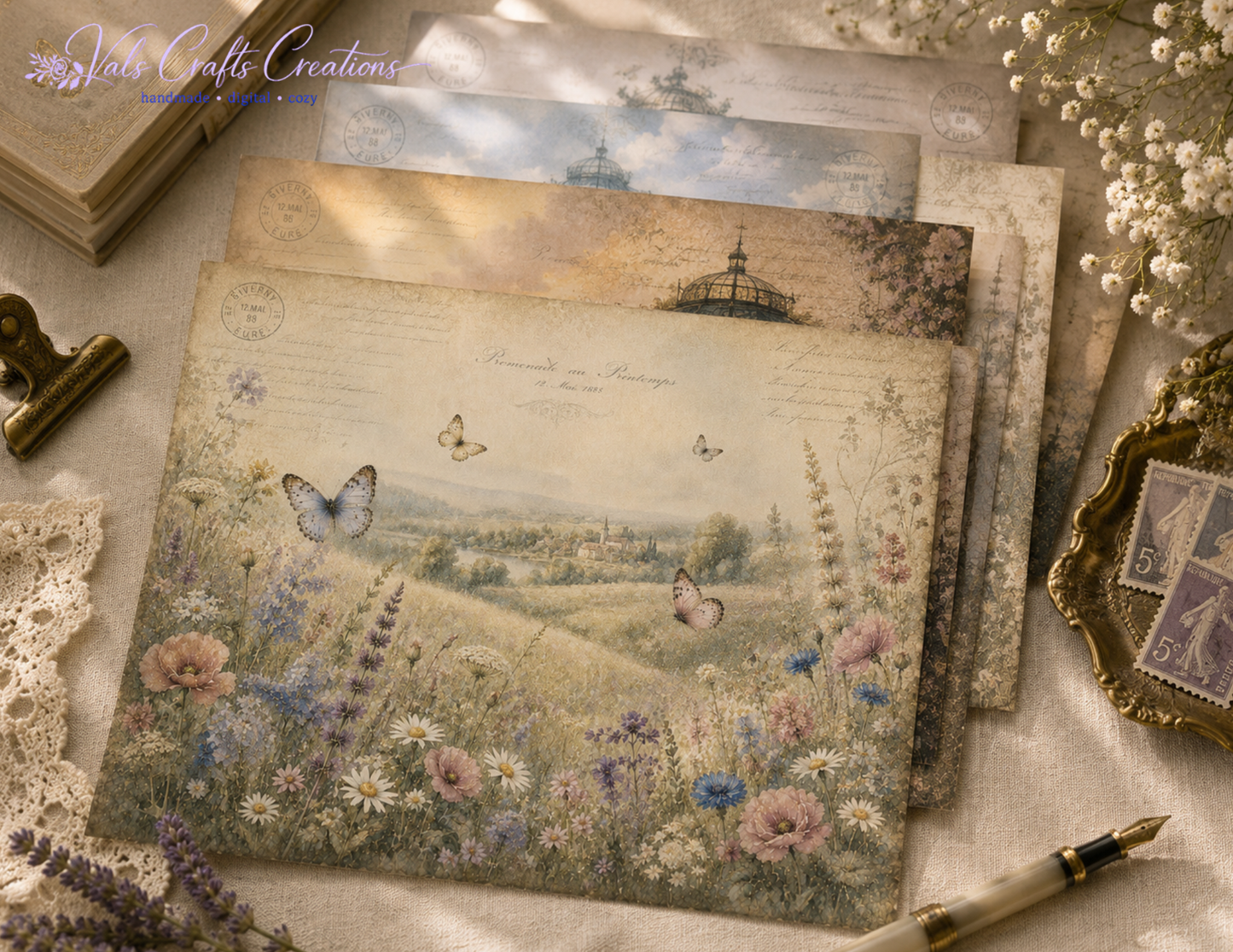 European Butterfly Archives | Romantic Botanical Journal Collection