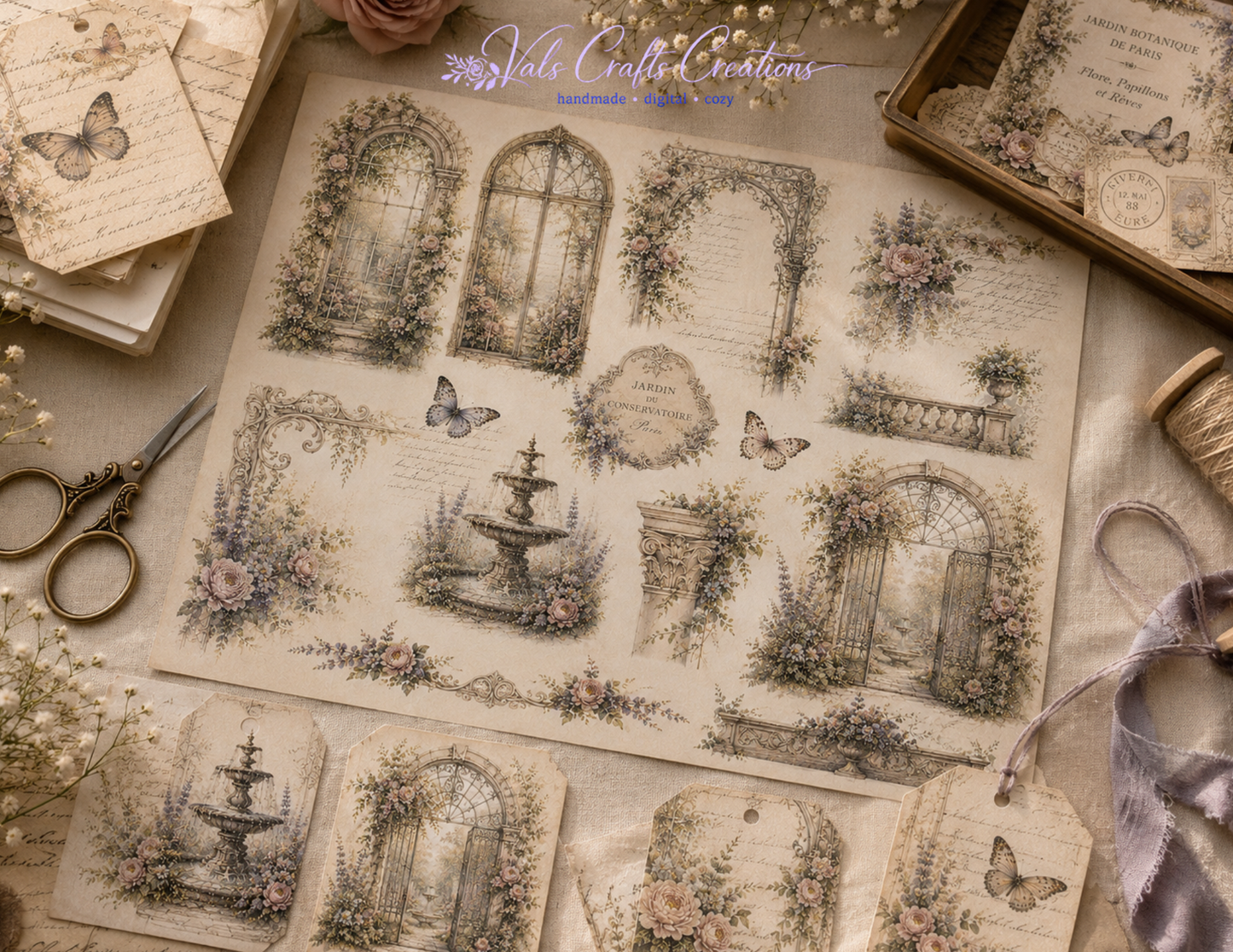 European Butterfly Archives | Romantic Botanical Journal Collection