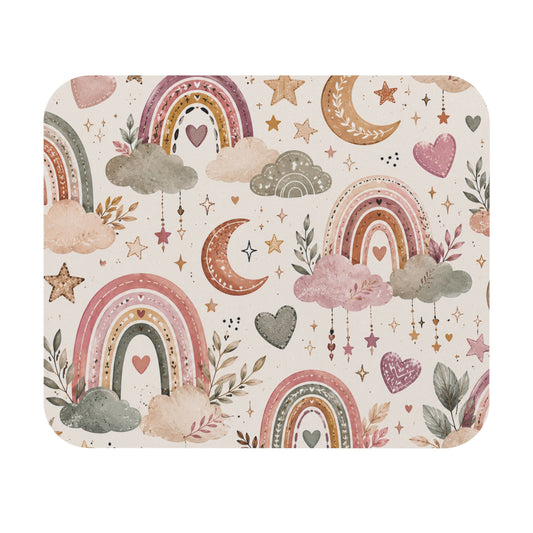 Boho Design Mouse Pad - Optimal Thickness & Durable Build