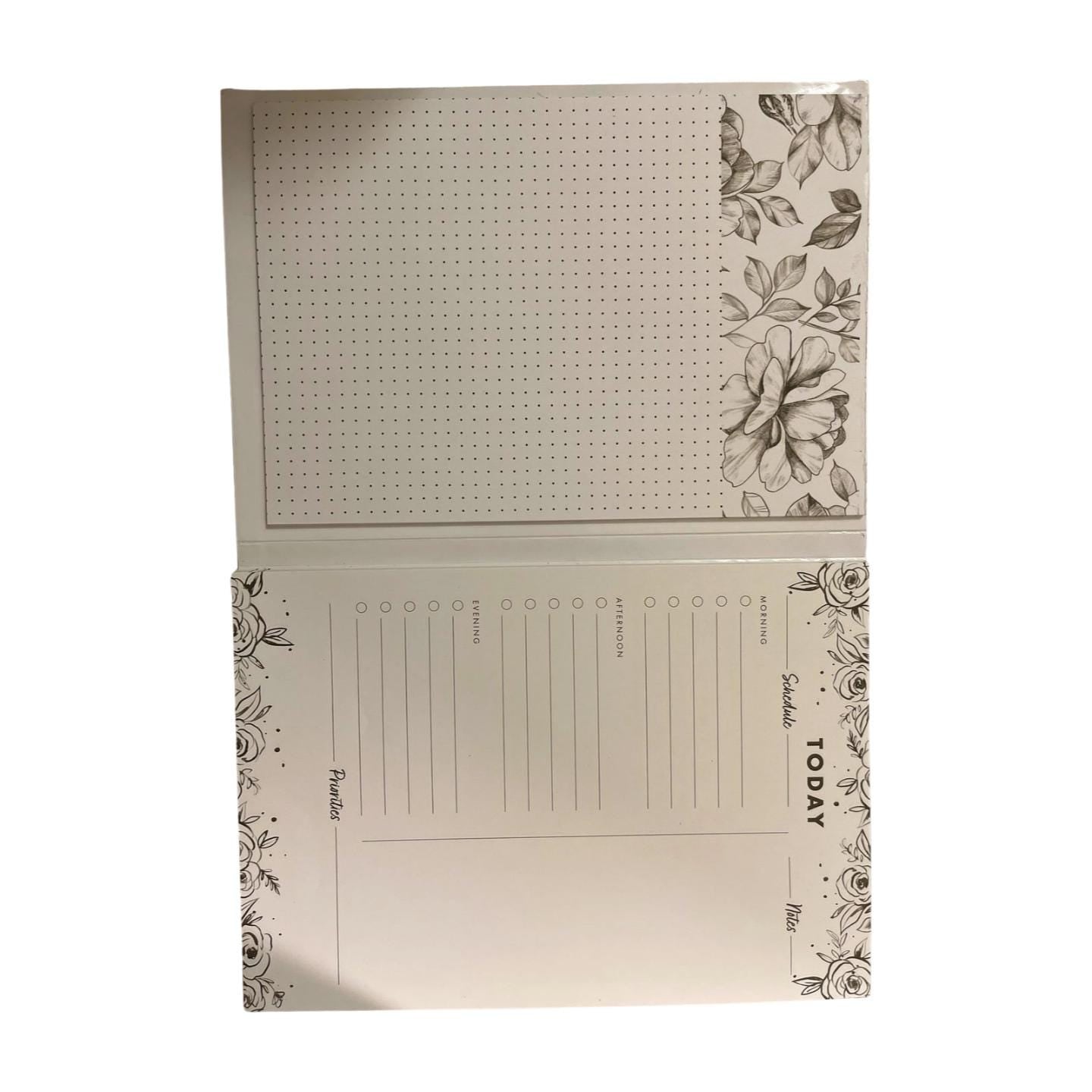 Daily Planner with Notepad