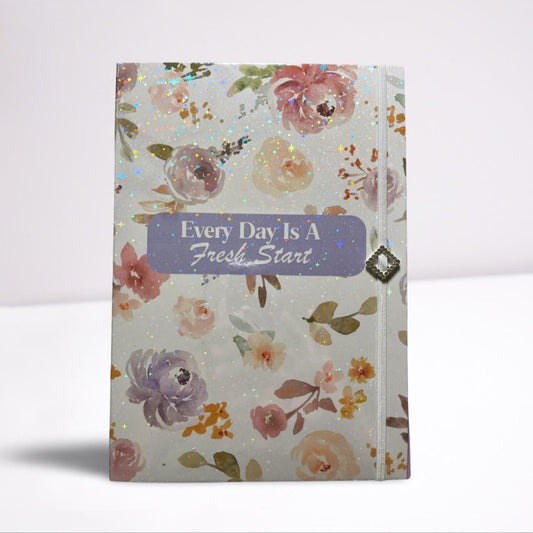 Daily Planner with Inspirational Message: "Every Day is a Fresh Start"