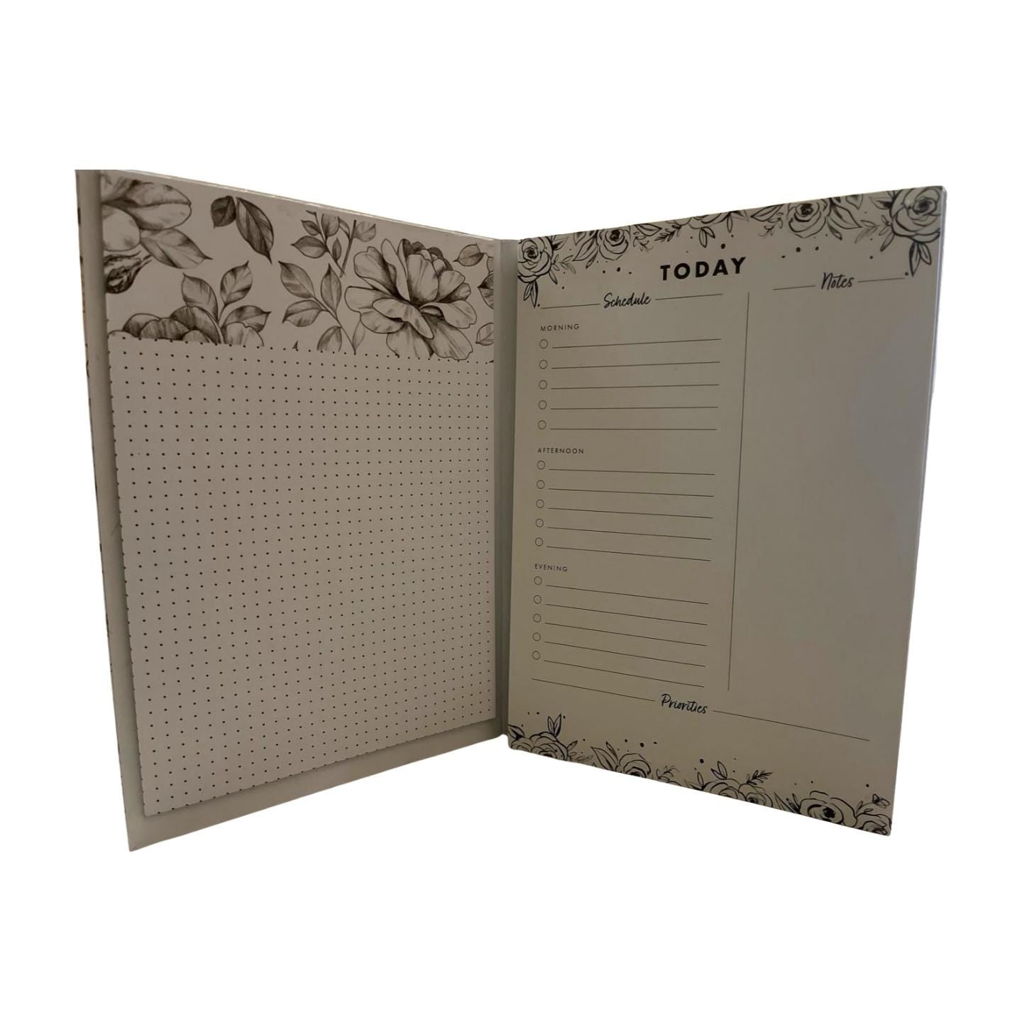 Daily Planner with Notepad